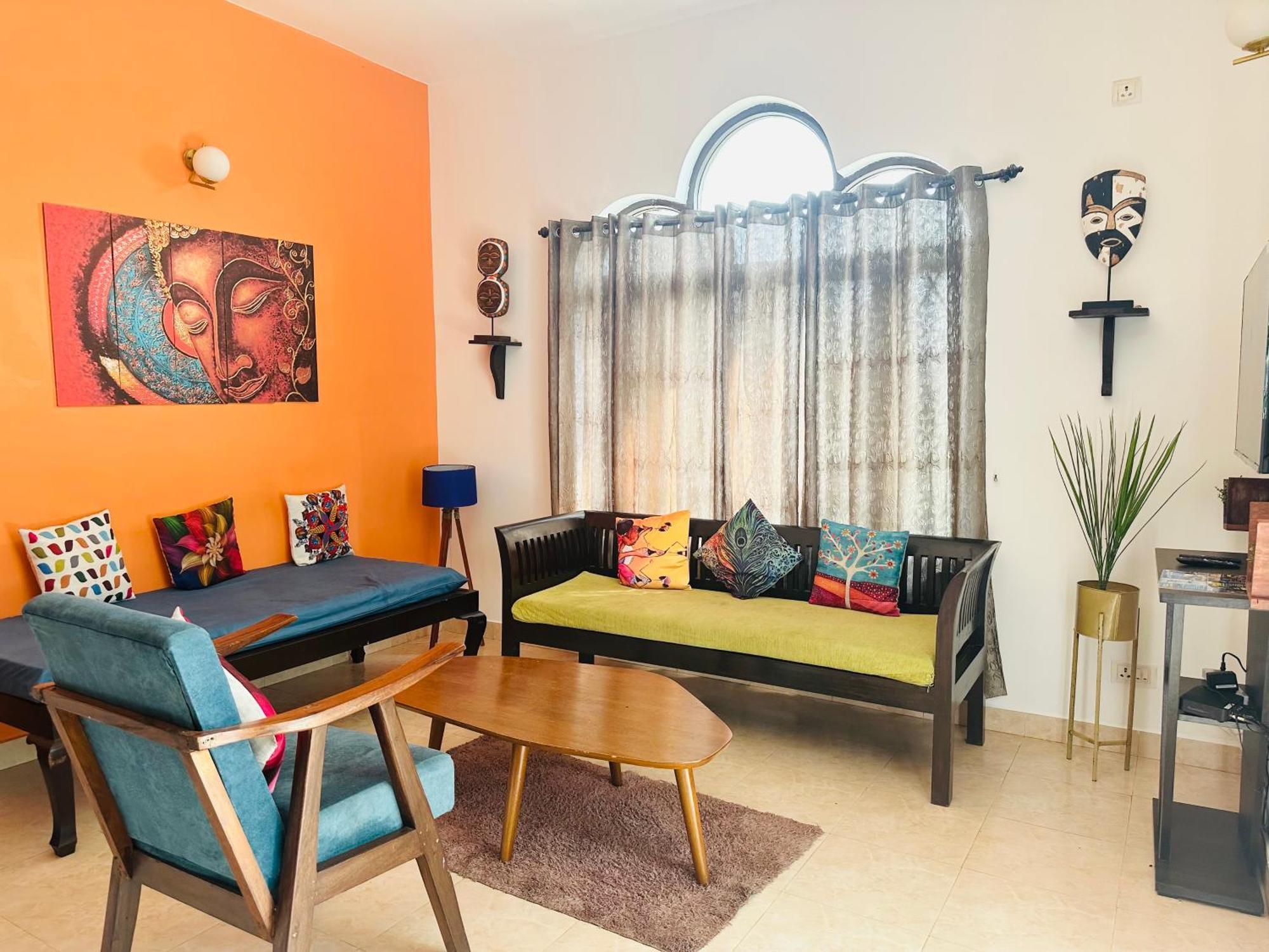 Gr Stays - Duplex 3Bhk Villa With Pool Arpora I Baga Beach 5 Mins ภายนอก รูปภาพ